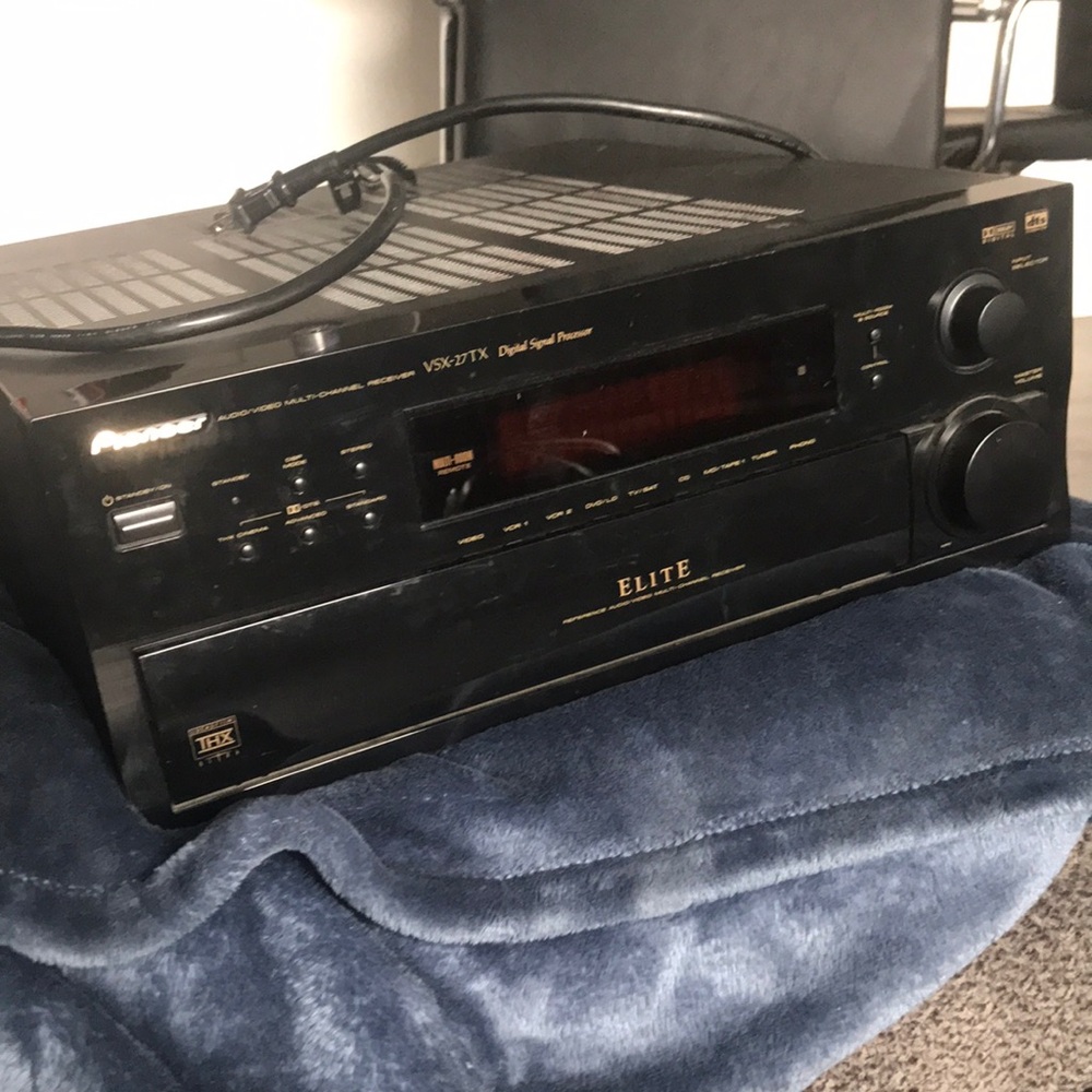 PIONEER Black Elite Home AV Receiver